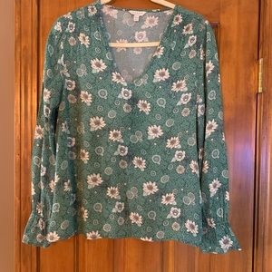 Lucky brand long sleeve blouse